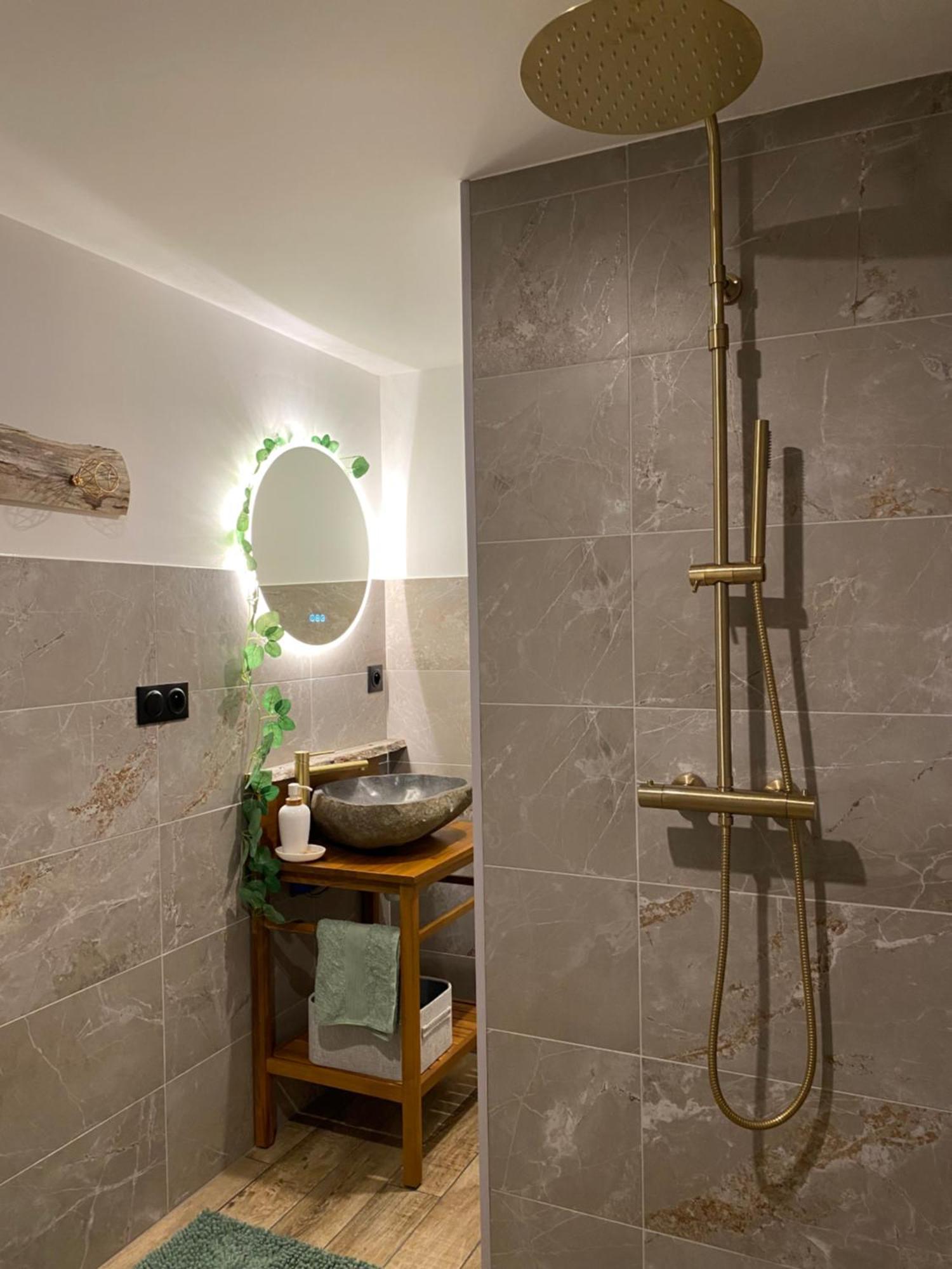 Villa Lily Spa, Chambre D'Hotes Avec Spa Privatif La Vicomté-sur-Rance Exterior foto